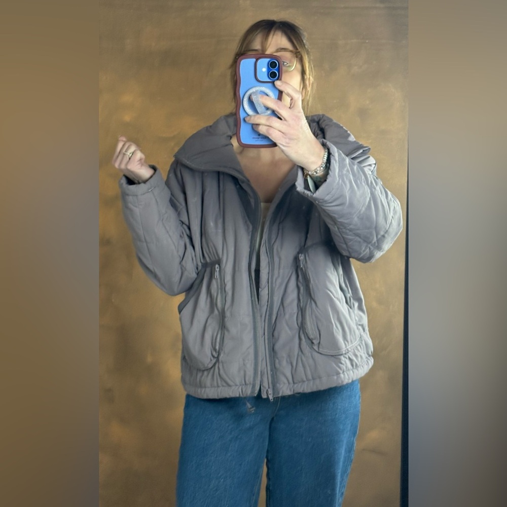 Women's Dusty Purple Quilted Jacket
